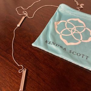 Kendra scott silver necklace